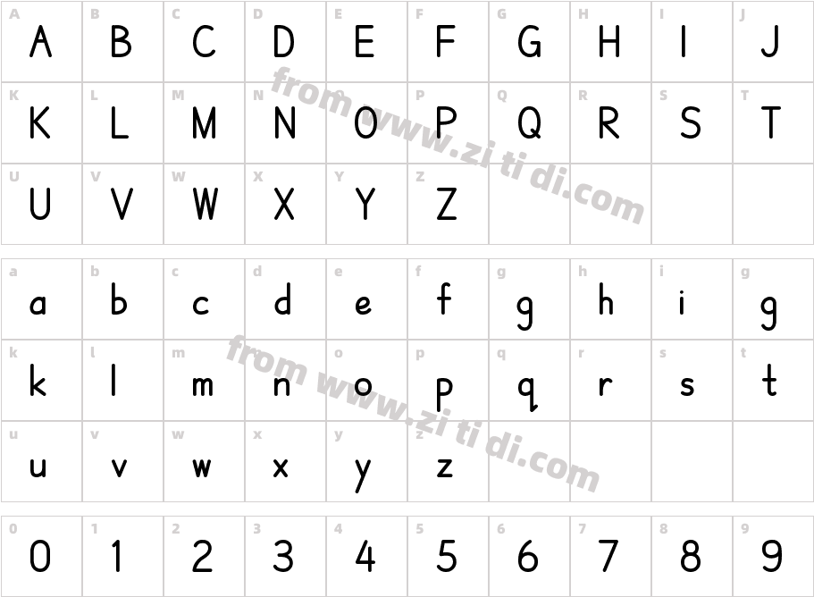 Nanxiangbangbang mac字体字体映射图