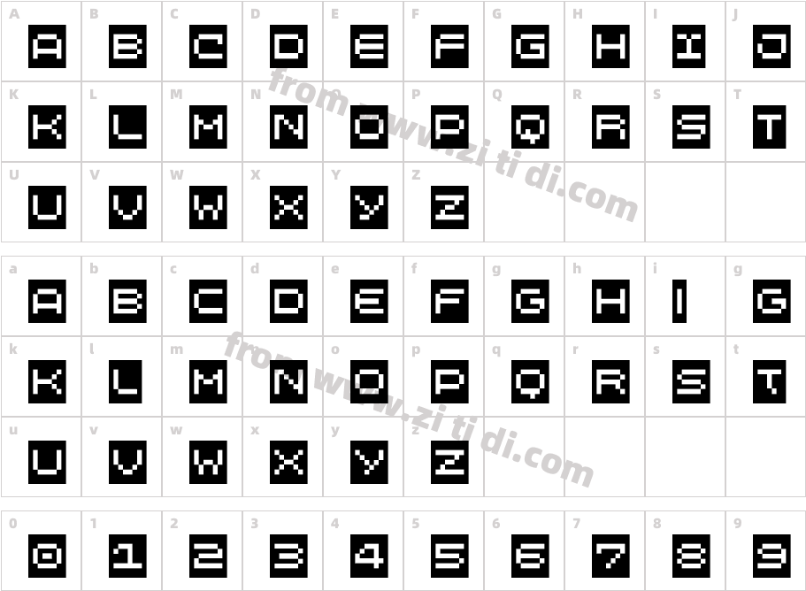 LomoWebStripLTStd-6字体字体映射图