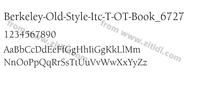 Berkeley-Old-Style-Itc-T-OT-Book_6727字体预览
