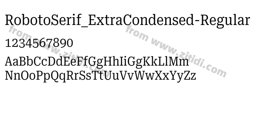 RobotoSerif_ExtraCondensed-Regular字体预览