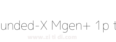Rounded-X Mgen+ 1p thin